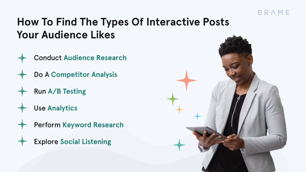 Find The Types Of Interactive Posts Your Audience Likes | Brame